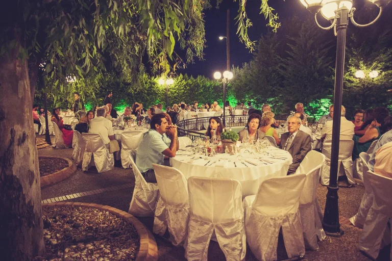 σουρέδικο χίος, δεξίωση γάμου