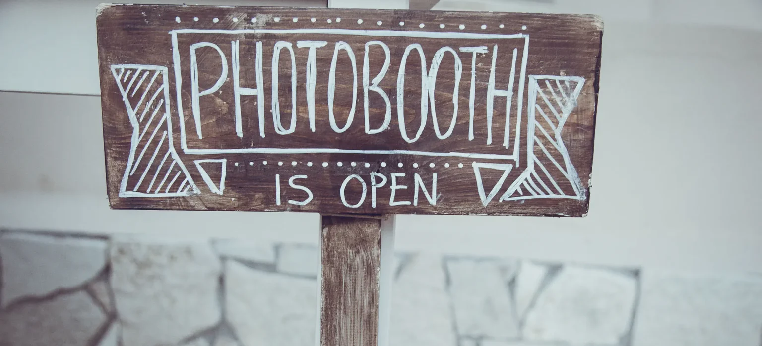 props για χρήση σε photobooth
